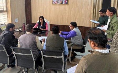 जिला प्रमुख की अध्यक्षता में जिला स्थापना समिति की बैठक सम्पन्न, 504 अध्यापकों के स्थायीकरण का किया अनुमोदन