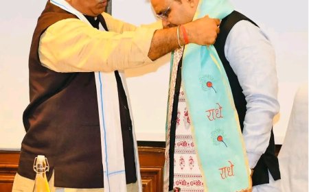 नगर का नाम परिवर्तित अब हुआ बृज नगर, गृह राज्यमंत्री बेढम ने सीएम शर्मा का किया स्वागत