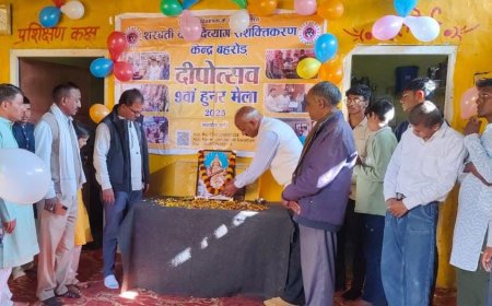 विश्व दिव्यांगता दिवस पर दिव्यांगों ने दिखाई अपनी प्रतिभा 