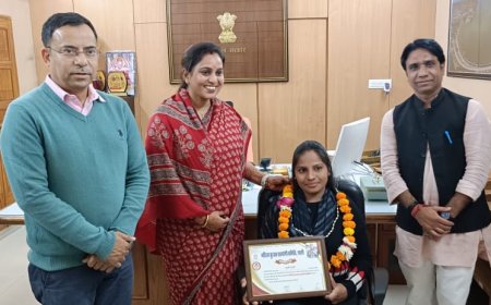 अंतराष्ट्रीय दिव्यांगजन दिवस पर किया सम्मान, सफलता के बताए टिप्स; हौसलो की उडान से छुए नए आयाम  - राणावत