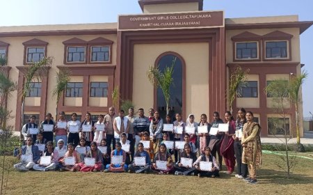 सात दिवसीय स्किल एवं कम्युनिकेशन स्किल कार्यशाला का समापन हुआ