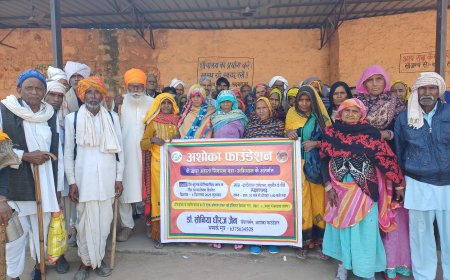 अशोका फ़ाउंडेशन का लक्ष्मणगढ़ में नि:शुल्क नेत्र शिविर हुआ संपन्न