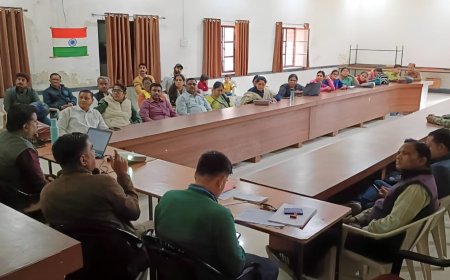 पंचायत समिति सभागार मे भाग संख्यावार प्रगणकों को दिया गया प्रशिक्षण: निष्पक्ष व सटीक सर्वे मे करे सहयोग- राणावत