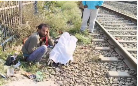 रेलवे स्टेशन के समीप 60 वर्षीय वृद्ध की ट्रेन की चपेट में आने से मौत