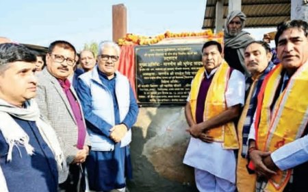 खैरथल-तिजारा जिले को मिली 130 करोड़ रुपये की मेगा विकास सौगात;  केंद्रीय मंत्री भूपेंद्र यादव ने किया विभिन्न परियोजनाओं का लोकार्पण-शिलान्यास