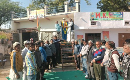 अंबेडकर मूर्ति स्थल पर मनाई गई बाबा साहेब भीमराव अंबेडकर की पुण्यतिथि