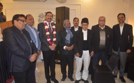 समृद्ध भारत अभियान ने जिला जज का किया अभिनंदन, सेवक के रूप में अपने दायित्वों का किया निर्वहन- डीजे कौशिक