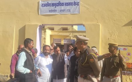 गोविंदगढ़ के बड़ौदामेव में सीएचसी भवन का निर्माण कार्य शुरू: ग्रामीणों का 12 वर्षों का इंतजार खत्म; निर्माण होने तक गर्ल्स स्कूल में शिफ्ट