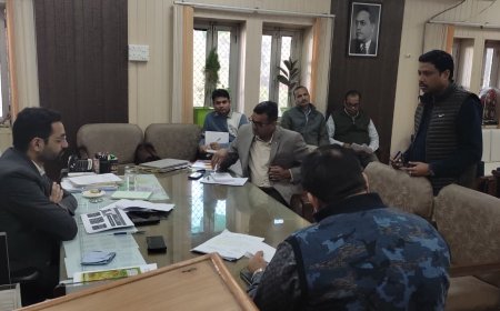 पीएम स्वनिधि योजना की प्रगति समीक्षा बैठक आयोजित, पीएम स्वनिधि योजनान्तर्गत अधिकाधिक पात्रजनों को करें लाभान्वित-  जिला कलक्टर