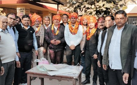 लक्ष्मणगढ़ बार एसोसिएशन के हुए चुनाव में मुकेश जैनअध्यक्ष चुने