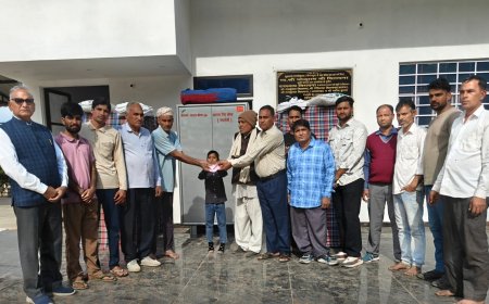 बूढ धाम बालाजी आश्रम के विकास कार्यों में भामाशाहों का बहुत बड़ा योगदान - डॉ सिराधना