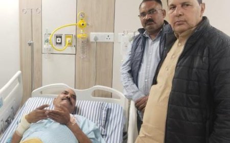 विधायक कोली के स्वास्थ्य में सुधार , भाजपा नेता पूछ रहे कुशलक्षेम