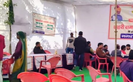 चेयरमेन के कार्यकाल का अन्तिम शिविर मे शुक्रवार को विधिवत रूप से किया जाएगा पट्टों का वितरण