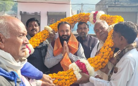 विधायक ने कहा विकास कार्यों की सौगात जनता के लिए, शीघ्र सभी समस्याओं का होगा समाधान