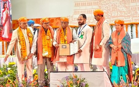 उदयपुरवाटी के लाडले बेटे डॉक्टर अजय कुमावत को मलेरिया बीमारी की रोकथाम के लिए मिला सम्मान