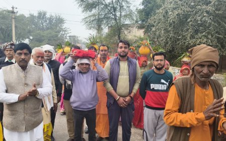 नो दिवसीय राम कथा का हुआ शुभारंभ