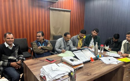 राज्य स्तरीय निरीक्षण दल का भिवाड़ी में आकस्मिक निरीक्षण, 50 प्रतिशत से अधिक कर्मचारी अनुपस्थित