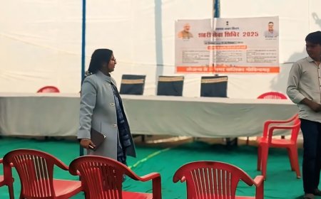 उपखंड अधिकारी ने समस्या समाधान शिविर का निरीक्षण किया: गोविंदगढ तहसीलदार सहित तीन को कारण बताओ नोटिस जारी