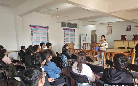 एनएलयू भोपाल की छात्रा द्वारा संगम यूनिवर्सिटी में एकेडमिक एक्सचेंज, मूटिंग-मेंटरशिप और सीखने का एक दिन