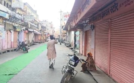 केन्द्रीय विद्यालय खोले जाने की मांग को लेकर दूसरे दिन भी राजगढ़ के बाजार पूरी तरह रहे बंद; मेडिकल स्टोर वालों ने भी समर्थन देने का किया ऐलान