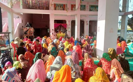 भागवत कथा के दूसरे दिन ध्रुव के चरित्र का वर्णन कर विष्णु की महिमा बताई; भागवत कथा श्रवण करने वालों का सदैव होता है कल्याण- व्यास नृत्यगोपाल