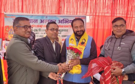 स्वस्थ दीर्घायु जीवन के लिए आयुर्वेद एवं योग को संकल्प के रूप में अपनाए - सुखवंत सिंह