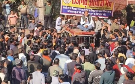 केन्द्रीय विद्यालय खोले जाने की मांग को लेकर तीसरे दिन राजगढ़ पूरी तरह से बंद रहा, मेडिकल स्टोर- सब्जी मंडी सहित अन्य आवश्यक सेवाएं भी रही बंद