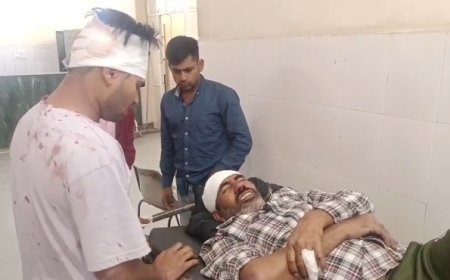 कोर्ट के आदेश के बावजूद रास्ते पर चलाई जेसीबी, रोकने पर हुआ  हिंसक झगड़ा