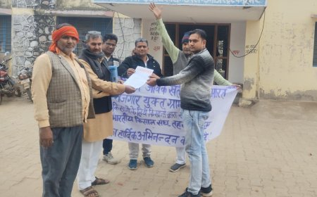 भारतीय किसान संघ के पदाधिकारियों ने किसानों की विभिन्न समस्याओं को लेकर उपखंड अधिकारी को सौपा ज्ञापन