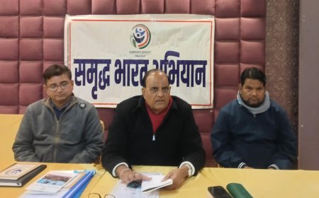 भरतपुर के विकास को लगेंगे पंख;  सड़क, रेलवे एवं हवाई कनेक्टिविटी से बढ़ेंगी विकास की असीम संभावनाएं — सीताराम गुप्ता