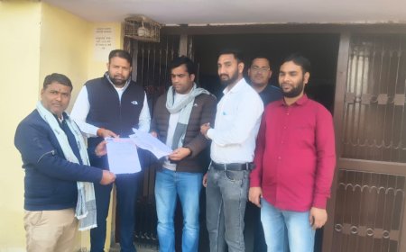 उपखंड अधिकारी के नाम सोपा ज्ञापन 26 जनवरी को झांकी प्रदर्शन की मांग