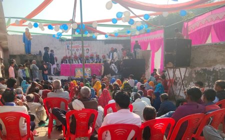 भीम आर्मी आजाद समाज पार्टी के तत्वाधान में सामाजिक भाईचारा सम्मेलन सालवाडी में हुआ आयोजित