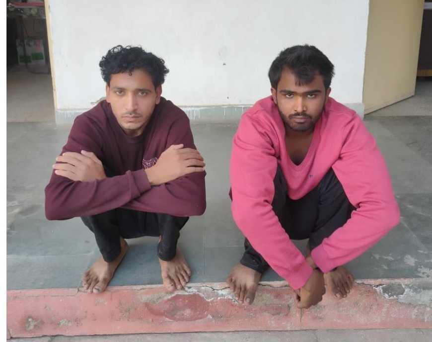 अलवर में राधा ज्वेलर्स लूटकांड में पुलिस को सफलता, दो और आरोपी गिरफ्तार