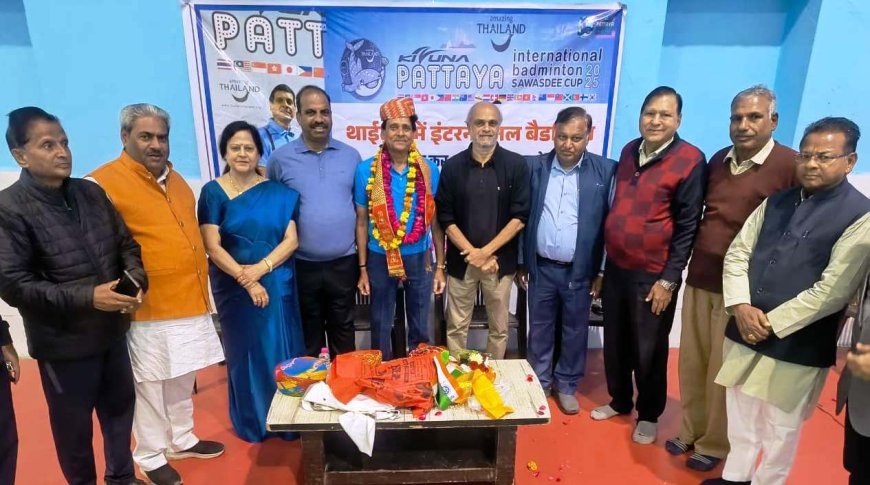 इंटरनेशनल बैडमिंटन कप में मलेशिया को हराया, यूनेस्को के सदस्यों ने जाजू का किया सम्मान