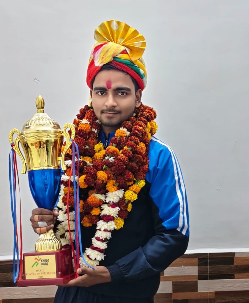 योगेश सैनी अखिल भारतीय प्रतियोगिता में चौथे स्थान पर: बेस्ट प्लेयर ऑफ द ईयर 2025 सम्मान