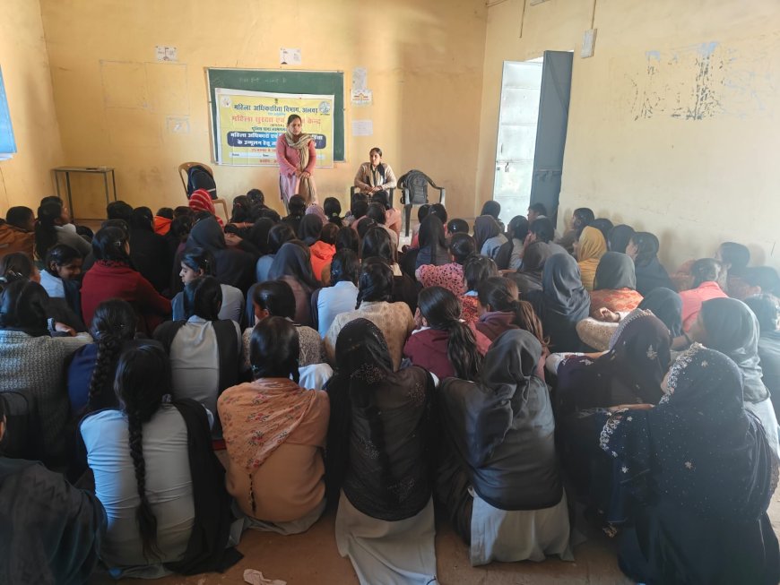 बाल विवाह मुक्त भारत अभियान के तहत बाल विवाह के खिलाफ दिलाई शपथ, कानून की दी जानकारी