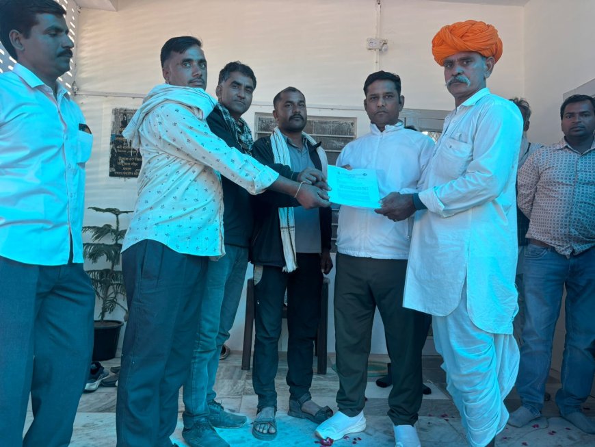 जालिया गाव  में किसानों का 158 दिनों से जिंदल सॉ के अवैध ब्लास्टिंग , चरागाह के खिलाफ आंदोलन तेज