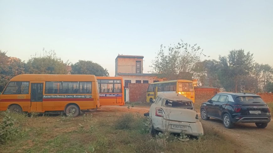 बिना परमिट, बिना फिटनेस तथा बिना नंबर प्लेट सड़को पर लगातार दौड़ रही स्कूल बसों पर परिवहन विभाग की बड़ी कार्रवाई