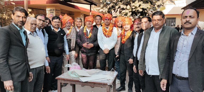 लक्ष्मणगढ़ बार एसोसिएशन के हुए चुनाव में मुकेश जैनअध्यक्ष चुने