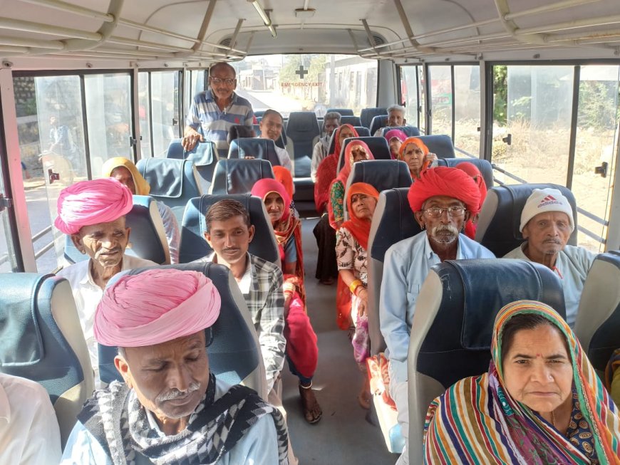 निःशुल्क नेत्र शल्य चिकित्सा एवं हड्डी रोग शिविर हुआ आयोजित