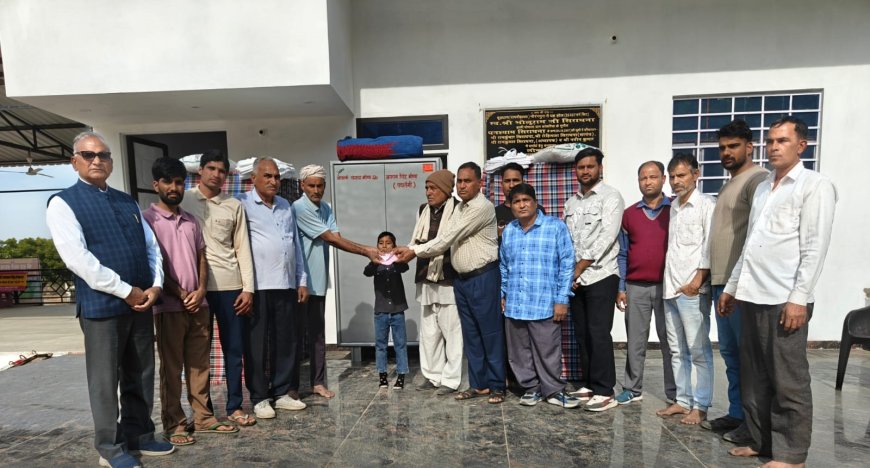 बूढ धाम बालाजी आश्रम के विकास कार्यों में भामाशाहों का बहुत बड़ा योगदान - डॉ सिराधना