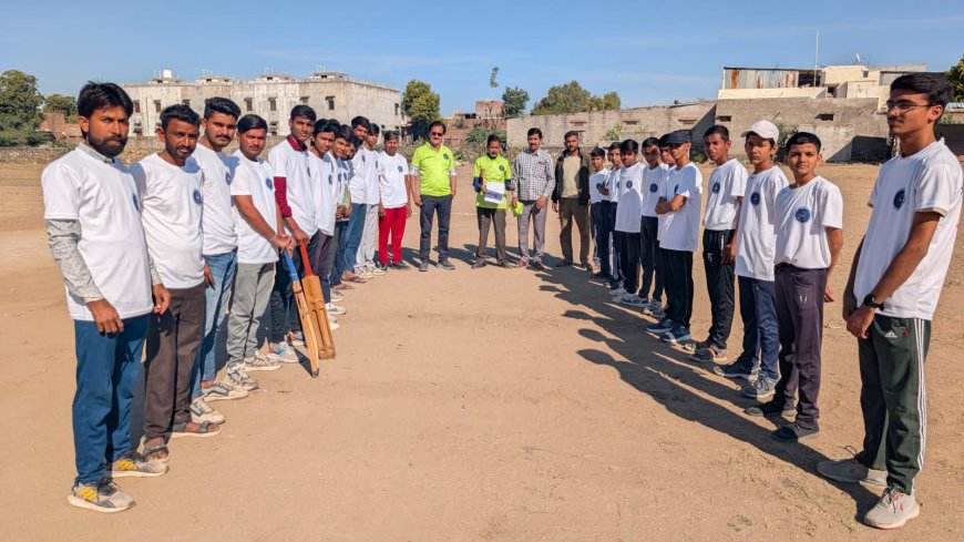 कोसेलाव मे तीन दिवसीय प्रीमियर लीग KPL का आगाज, उद्घाटन मैच बजरंग वॉरियर ने जीता