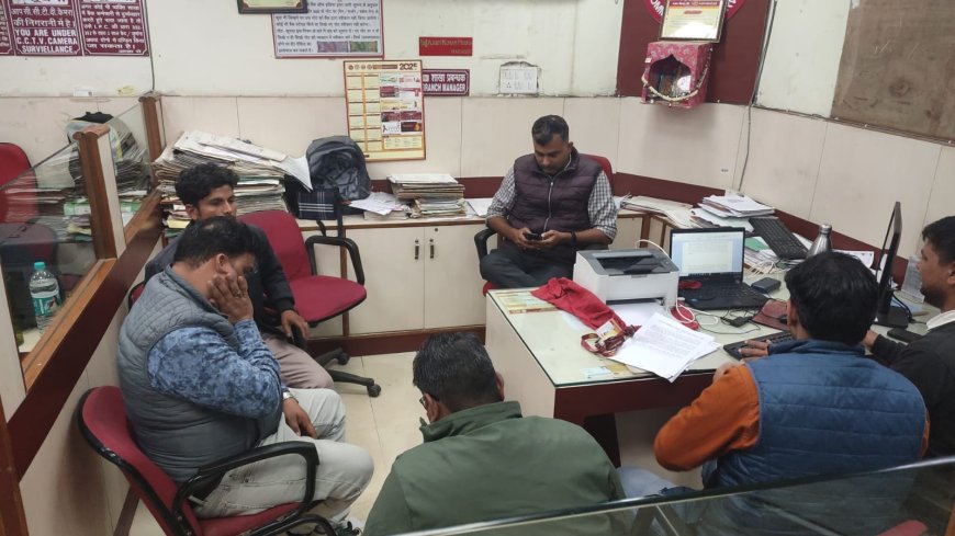 पीएनबी के एग्रीकल्चर मैनेजर  व उसके रिश्तेदार को 1,50,000 रूपये रिश्वत लेते हुए रंगे हाथों किया गिरफ्तार