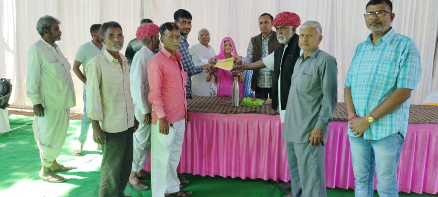 ग्रामीण समस्या समाधान शिविर-2025; सफलता की कहानी तलसी बाई मेघवाल की जबानी