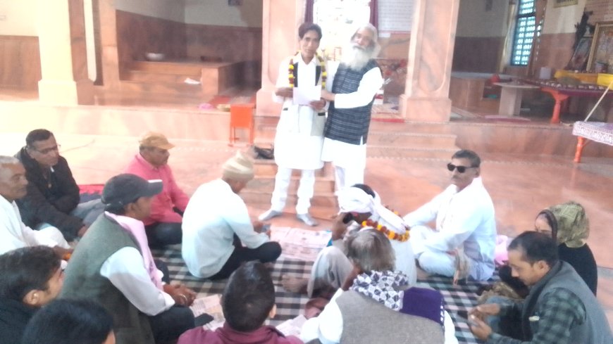 अरावली बचाओ अभियान के तहत मनकसास में हुआ बैठक का आयोजन 