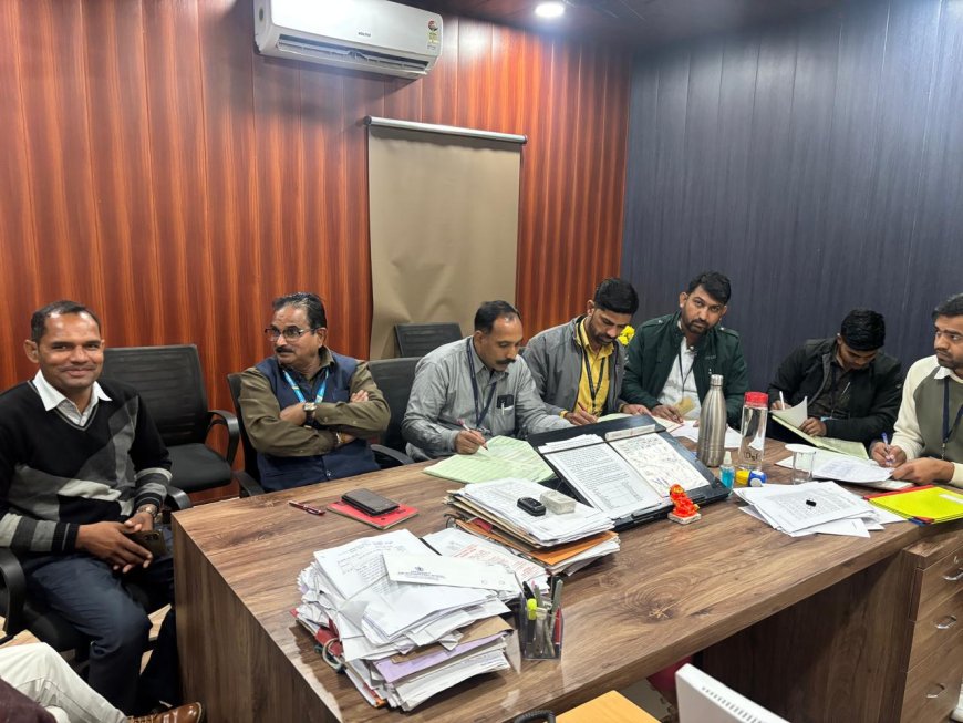 राज्य स्तरीय निरीक्षण दल का भिवाड़ी में आकस्मिक निरीक्षण, 50 प्रतिशत से अधिक कर्मचारी अनुपस्थित