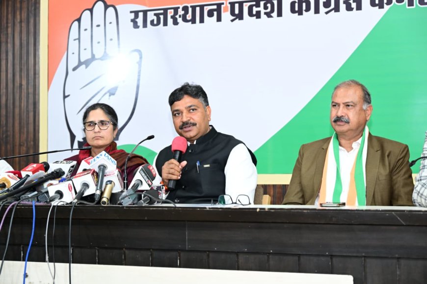 मजदूरों के पेट पर लात मार रही है भाजपा सरकार, 'मुँह में राम बगल में छुरी' वाली कहावत हुई चरितार्थ: टीकाराम जूली नेता प्रतिपक्ष राजस्थान