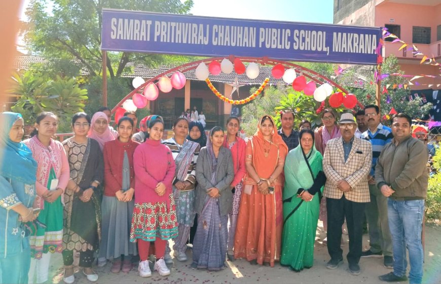 सम्राट स्कूल में मनाया गया क्रिसमिस और तुलसी पूजन दिवस