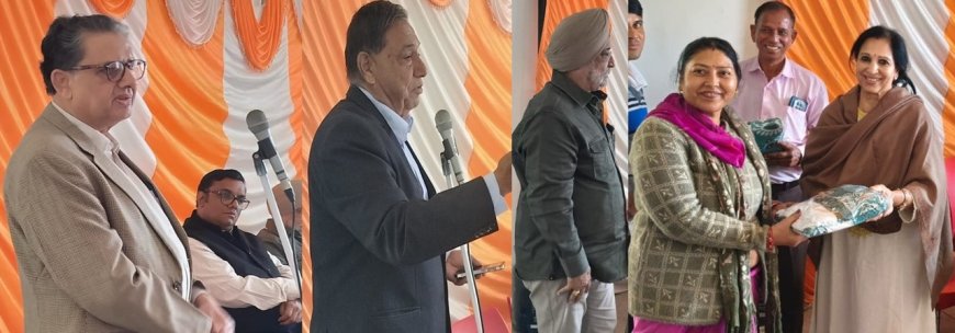 युवाओं को आत्मनिर्भर बनाना एवं ग्रामीण विकास मेरी पहली प्राथमिकता - कुमकुम सांघी