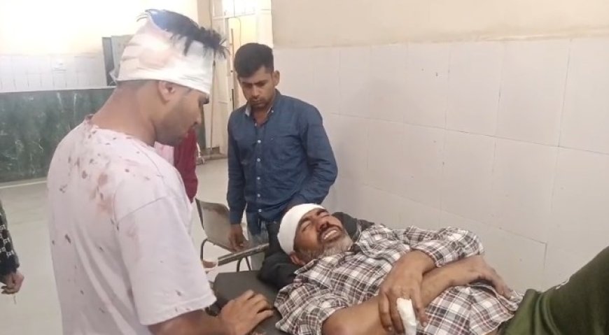 कोर्ट के आदेश के बावजूद रास्ते पर चलाई जेसीबी, रोकने पर हुआ  हिंसक झगड़ा